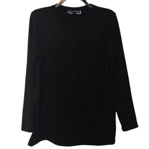 3/$15 Karen Scott Black Soft Oversized Sweater Size Small